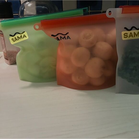 Multi-Color Reusable Storage Bags - Picture 13 of 17